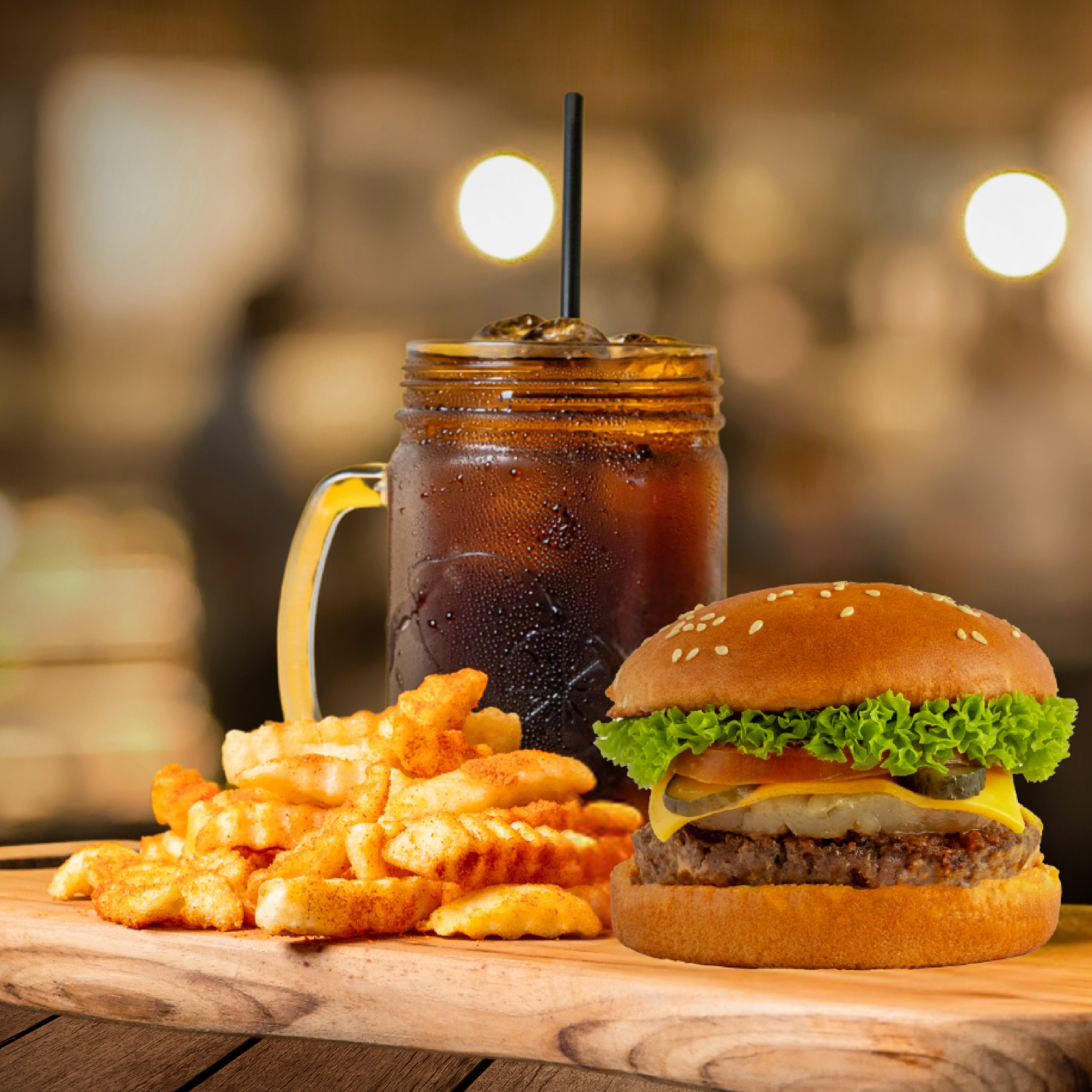 Hawaiian Burger with Cheese