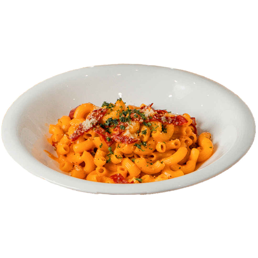 Mac N' Cheese Beef Pepperoni Bites